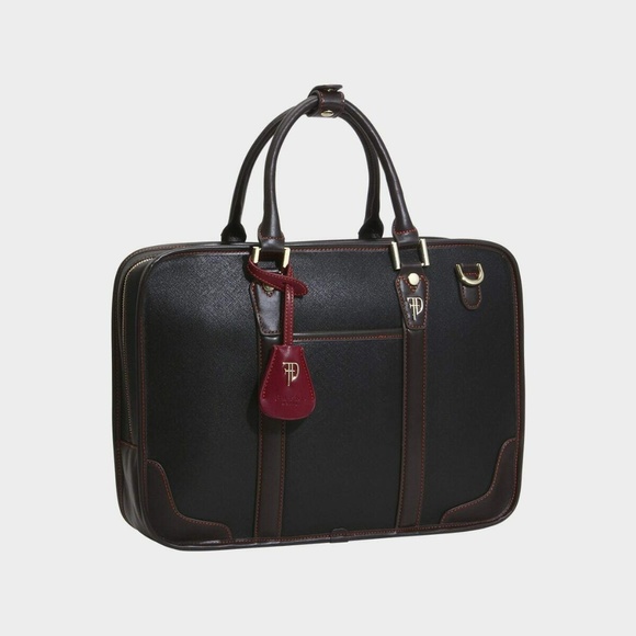 Furbo Design FRB012 Milano Briefcase - Black/Brown - Picture 6 of 6